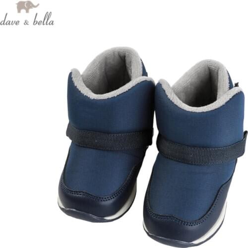 DB14780 Dave Bella winter baby boys fashion letter shoes new born boy casual shoes