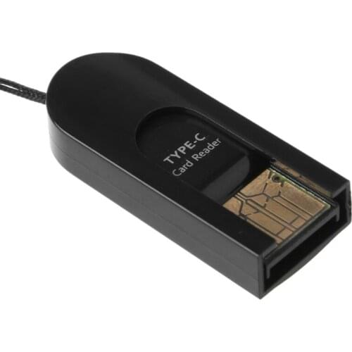 Two In One USB Type C To USB 2.0 Type A TF Memory Card Reader Adapter