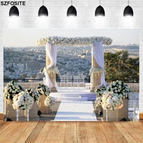 Beautiful Sweethearts Flower Wall Arch Photography Background Photo Studio Shot Wedding Pictures Decorated Kid Vinyl Backdrop