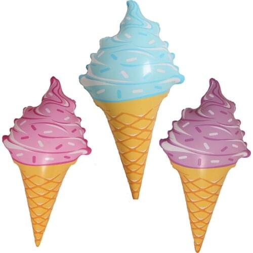 INS Fun Inflatable Raft Ice Cream Swimming swim ring Party Kids child Game Float bathing toys Summer Water giant pool tube