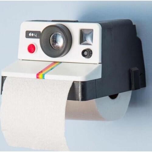 Camera Shape Tissue Box Bathroom Toilet Roll Paper Holder Boxes Wipes Dispenser Paper Container For Car Home Office Organizers