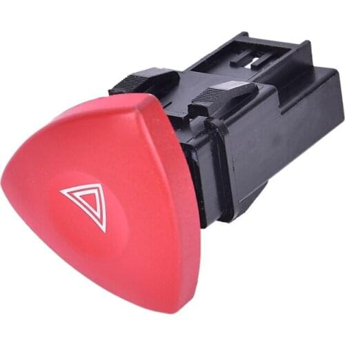 Indicator Switch Red Button For Renault Espace Emergency Switch Warning Light