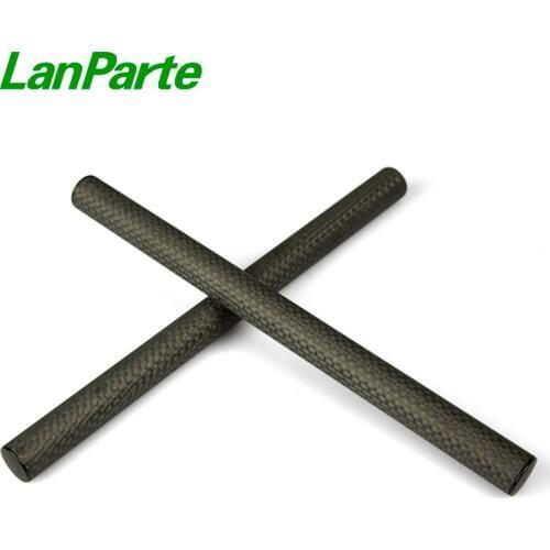 LanParte 15mm Carbon Fiber Rod Camera rig Rod 200mm (Pair)