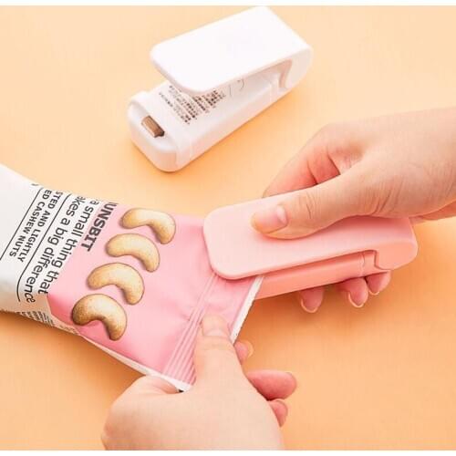Mini Sealing Household Machine HOT Best Portable Heat Sealer Capper Foodsaver For Plastic Bags Package Mini Gadgets