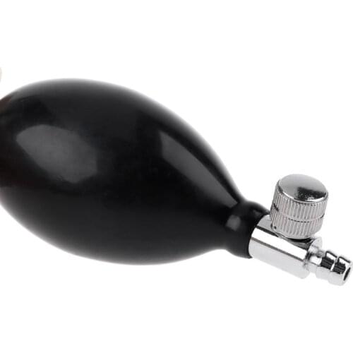 Inflator Bulb Air Pump for Sphygmomanometer Blood Pressure Monitor with Twist Air Release Valve