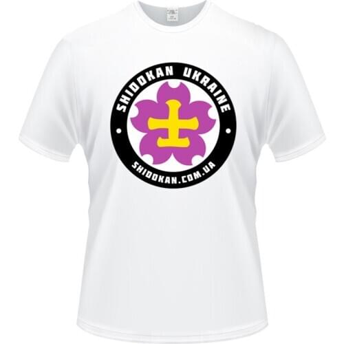 2020 New Shidokan Ukraine Karate T Shirt Summer Fashion T-Shirt Men High Quality Cotton O-Neck Short Sleeve T Shirts Male Tees