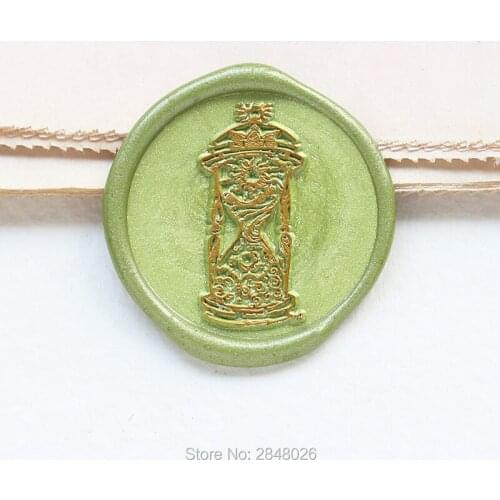 Hourglass of time Seal Stamp,Times seal stamp,Party Wax Seal Stamp Kit invitation seals,party gift ,Stars seal