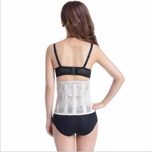 Lumbar Support Back Brace with Removable Pad Black Regular waist 50-110 cm Medical Lower Back Brace Waist Belt Lumbar Corset