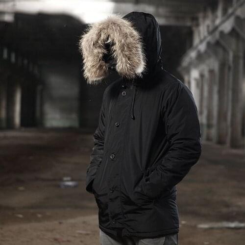 Thoshine Men's Long Parkas