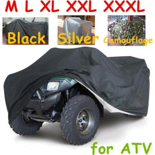 All size 3 colors Universal ATV Cover All Terrain Vehicle Beach motorcycle Protect Waterproof Anti-UV Dustproof ATV Quad Cover