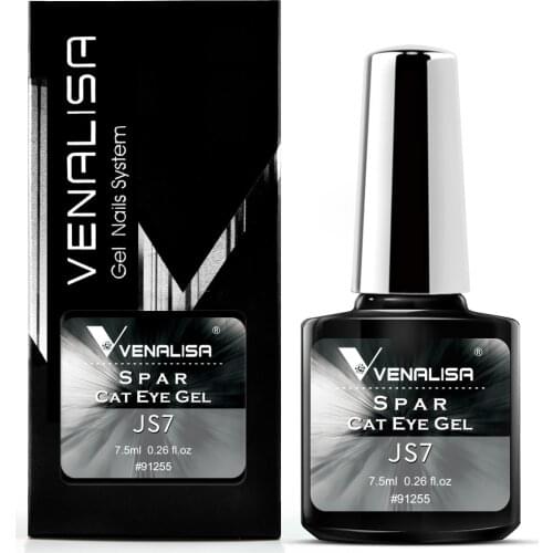 Venalisa Transparent Gel Polish Varnishes Hybrid Nails For Manicure 7.5ml Ice Spar Cat Eyes Soak off Enamel UV Gel Nail Polish
