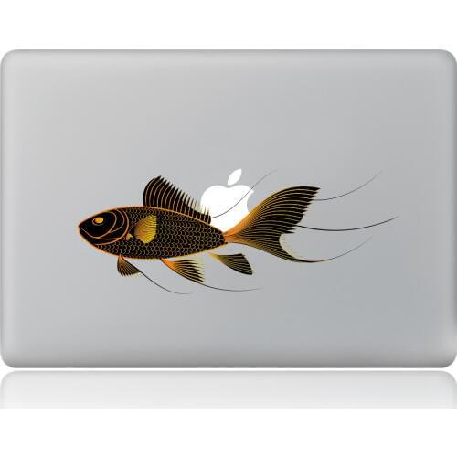 Graffiti auspicious fish Vinyl Decal Laptop Sticker For DIY Macbook Pro Air 11 13 15 inch Laptop Skin