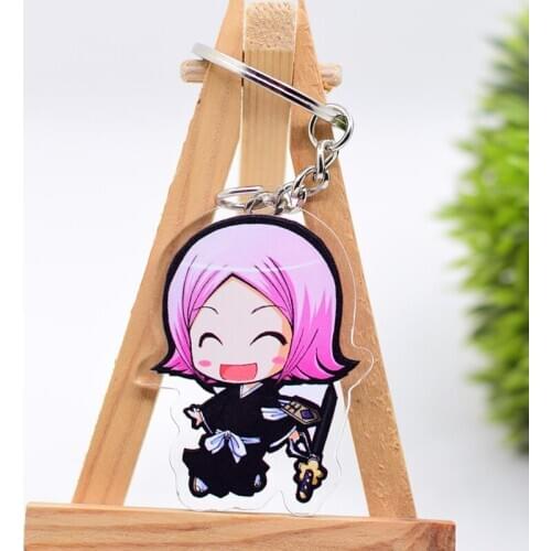 Bleach Keychain Anime Acrylic Cartoon Keyring WL0528