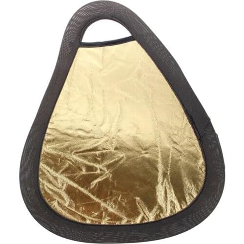 Golden / Silver Double-Faced Photography Reflector Panel Illuminator