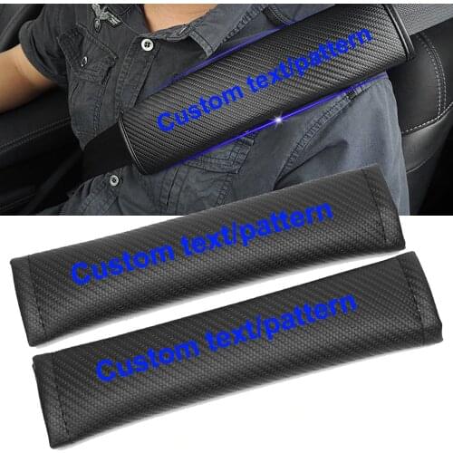 For BMW 5 Series E34 E39 E60 E61 F10 F11 F07 GT E61 Car Seat belt shoulder Pads Safe Seat Belt Cover Car Styling Auto Parts 2pcs