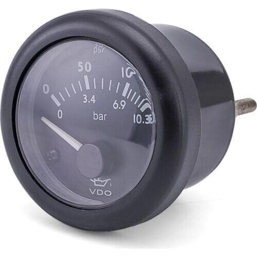 Free shiping Oil pressure gauge 0-10bar special accessories for diesel generator kipor honda ozone gasoline hyundai generators