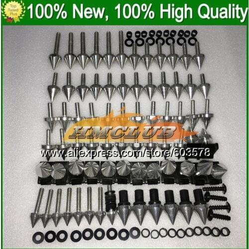 Fairing bolts full screw kit For SUZUKI GSXR600 GSXR750 01 02 03 GSXR 600 750 GSX R600 2001 2002 2003 CL149 Nuts bolt screws Nut