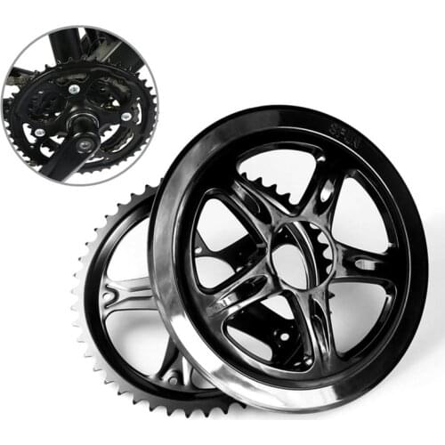 Chain Wheel for Bafang E-Bike Chain Wheel Replacement For Chain Guard Black Chainwheel Teeth Black