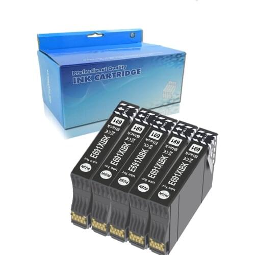 8pk T069 #69 Ink for Compatible Epson Stylus CX5000 CX6000 CX7400 CX7450 CX8400 CX9400F CX9475Fax Printer T069520