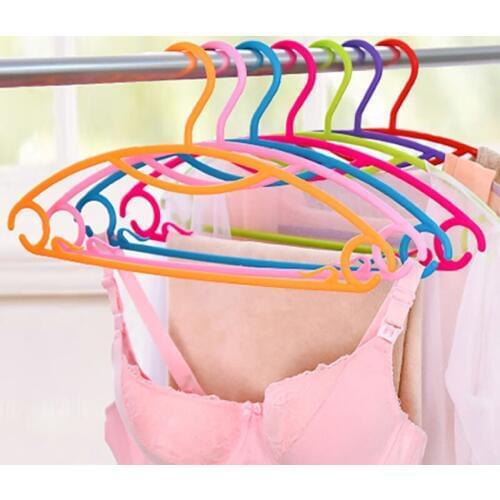 Home Laundry Dry Wet Plastic Hanger for Adult Clothes