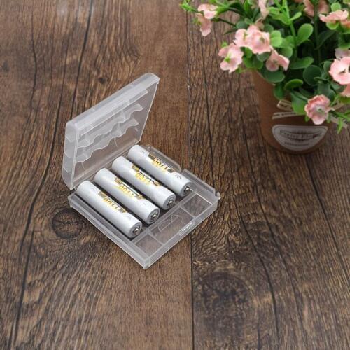 Etmakit Portable Mini Battery Case Holder Storage Organizer Box Plastic Container For AA AAA Rechargeable Batteries NK-Shopping