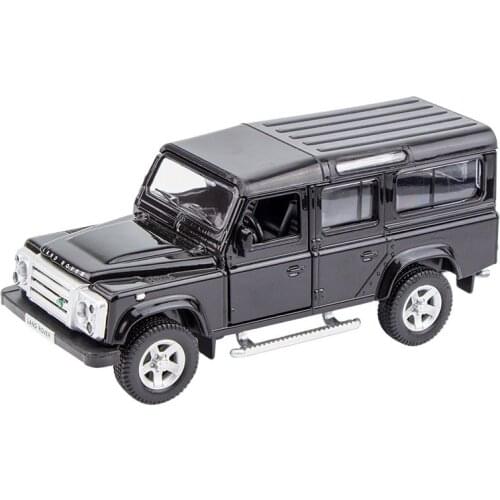 1/36 Range Rover Defender Metal Vehicle Diecast Pull Back Car Goods Model Toys for Adults Collection Office Home Decoration