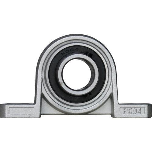 KP004 20mm Bore Diameter Zinc Alloy Pillow Block Mounted Housing Unit With Insert Bearing