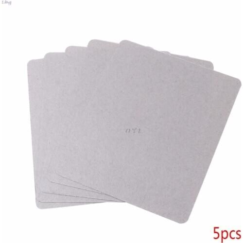 5Pcs Mica Plate Sheets Microwave Oven Replace Part 120x150mm Universal For Midea