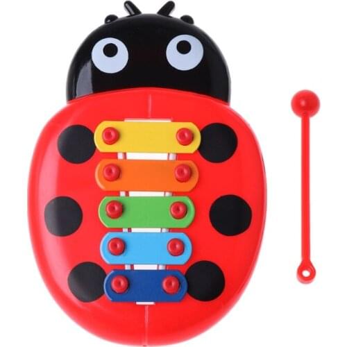Cute Ladybug Baby Puzzle Insects Piano Music Instrument Toy Educational Toy