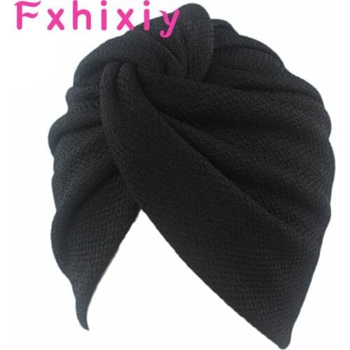 New Fashion Woman Hijabs Velvet Solid Color Turban Head Scarf Hat Beanie Ladies Hair Accessories Muslim Hair Loss Cover Bonnet