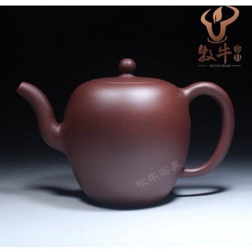 The new supply of Yixing purple clay teapot beauty shoulder 320 ml Zong Ximing handmade works of the whole mixed batch