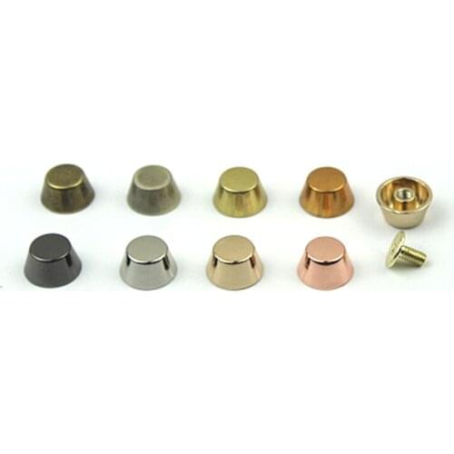 Oval Head Rivets Screw Bag Hardware Handbag Decorative Studs Button Nail Rivet Metal Buckle Snap Hook DIY Leather Craft