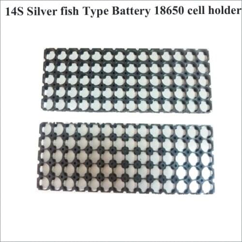 14S5P 18650 battery holder plastic cell container for 70pcs silver fish or other 48V or 58.8V lithium battery houser