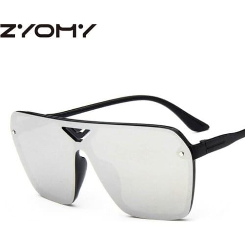 Q Fashion Mirror Driving Glasses Unisex Siamese Sun Glass 2021 Multicolor Eyewear Brand Oculo De Sol Gafas UV400 солнечные очки