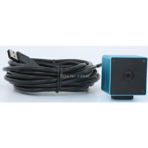 Blue color 5MP 2592X1944 30 degree autofocus lens driverless UVC box usb web camera hd