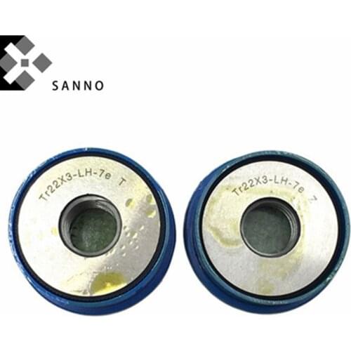 T type acme thread ring gauge TR22 / TR24 / TR26 / TR28x5 7e / 8e-LH high precision Tr O gage various go and nogo measuring tool