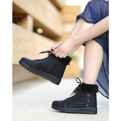 Twg 7355 Furry Detailed Short Women 'S Boots