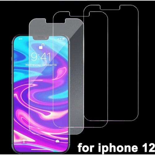 HD Tempered Glass Screen Protector for IPhone 11 12 Mini/ Pro/ Pro Max 6 6s 7 8 Plus SE 2020 X XR XS Max Glass Film Protection