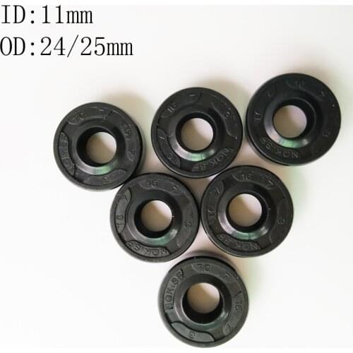 1PCS 11X24X6 11X24X7 11X25X7 11X25X9MMNBR Shaft Skeleton Oil Seal TC Nitrile Rubber Ring Gasket