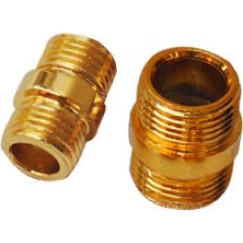 3pcs M19 Internal tube Single Double connector Internal tube Gold connector Light pole conversion adapter