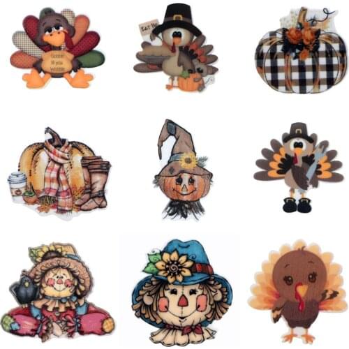 Baby Girl Doll Acrylic Flatback Planar Resin DIY Halloween Sew No Patch Badge Bows Crafts Homework Jewelry Accessories 5Yc18264