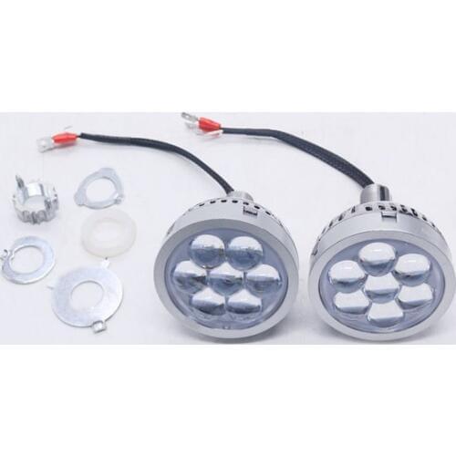 DLAND LBD SINGLE HIGH BEAM LED PROJECTOR LENS , LED FOG LIGHTS, 3" AND 21W POWER WITH SEVEN PIECES LEDS