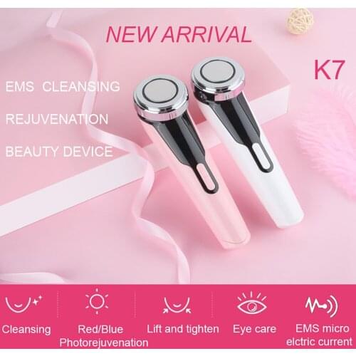 5-in-1 Face Skin EMS RF EMS Beauty instrument Facial Mesotherapy Electroporation Rejuvenation Women face care tool Eye care tool