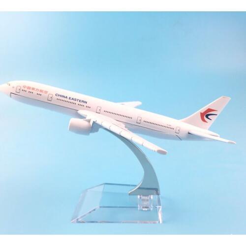 CHINA EASTERN AIRLINERS 16CM CHINA EASTERN 777 MODEL PLANE AIRCRAFT TOYS FOR CHILDREN AIRPLANE GIFTS ORNAMENT COLLECTI