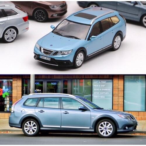 Triple9 IXO 1:43 Saab 9-3X 2009 Diecast Collection of Die-casting Simulation Alloy Model Car Children Toys