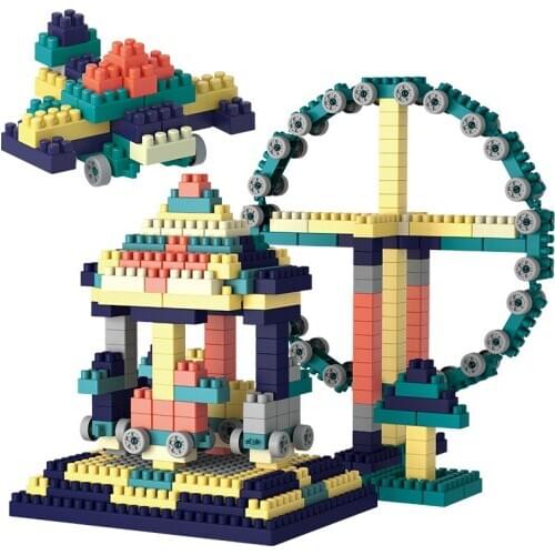 DIY Constructor Toys Inserting And Assembling Particle Building Blocks Educational ToysFor Children 300pcs 400pcs 520pcs