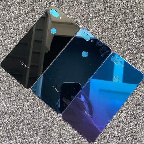 10/PCS Battery Cover For Xiaomi Mi 8 Lite Back Glass Panel Rear Door Housing Case With Camera Lens For Xiaomi Mi8 Lite