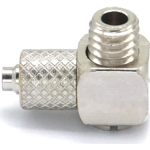 M6 Male Thread to Qucik fit For 4x2.5mm O/DxI/D Hose Elbow Brass Pneumatic Pipe Hose Coupler Fitting Connector Adapter