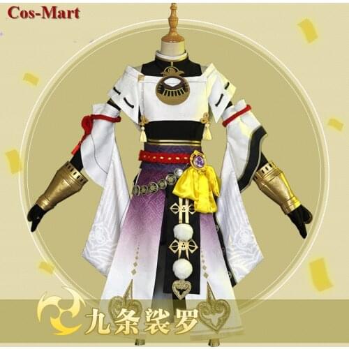 Game Genshin Impact Kujou Sara Cosplay Costume Fashion Cute Kimono Uniform Female Activity Party Role Play Clothing XS-XXL