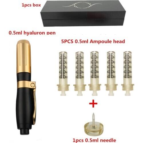 2019 New High Pressure Hyaluronic Acid Pen High density metal For Anti Wrinkle Lifting Lip hyaluron gun atomizer hyaluronic pen